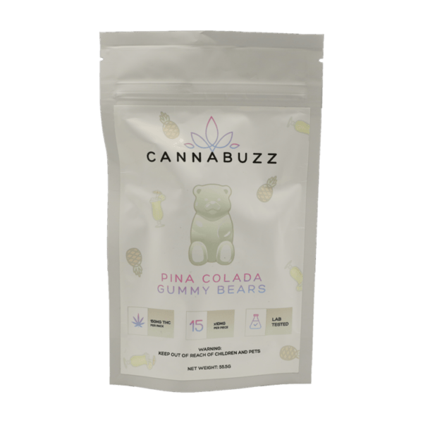 Cannabuzzz - Pina Colada - Gummy Bears