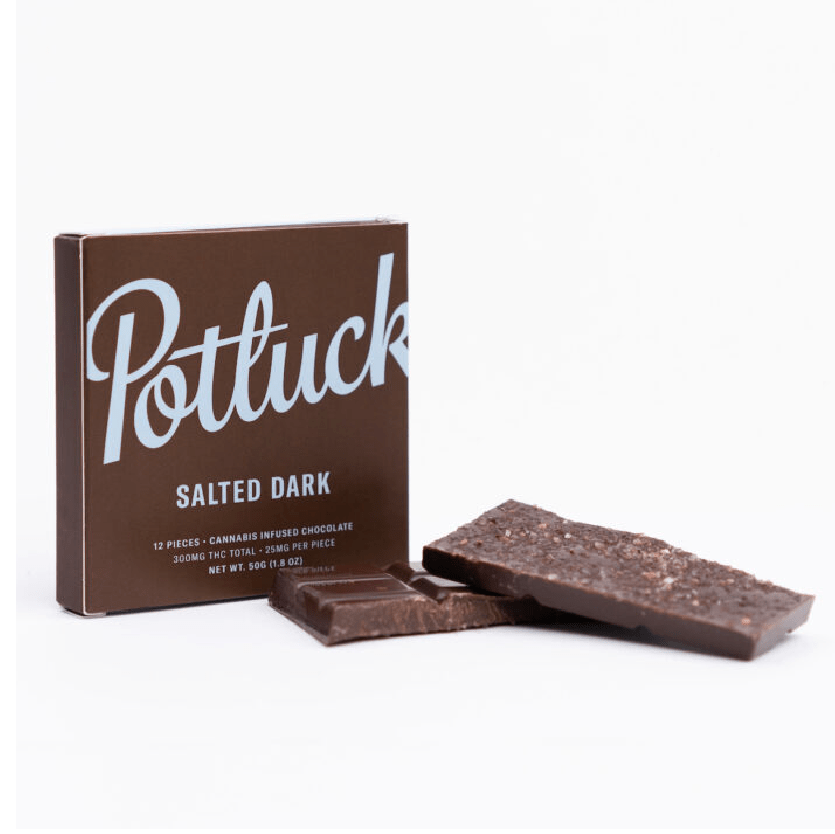Potluck – Infused Chocolate – Maple Bacon – 300mg THC