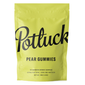 Potluck Extracts – Pear Gummies (CBD) – 200mg