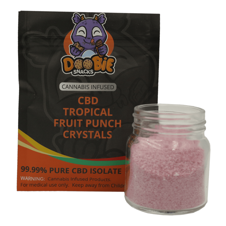 Doobie Snacks - CBD Tropical Fruit Punch Crystals Drinks