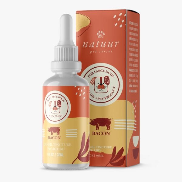 natuur - Pet series - CBD Oil Tinture for large Dogs - Bacon