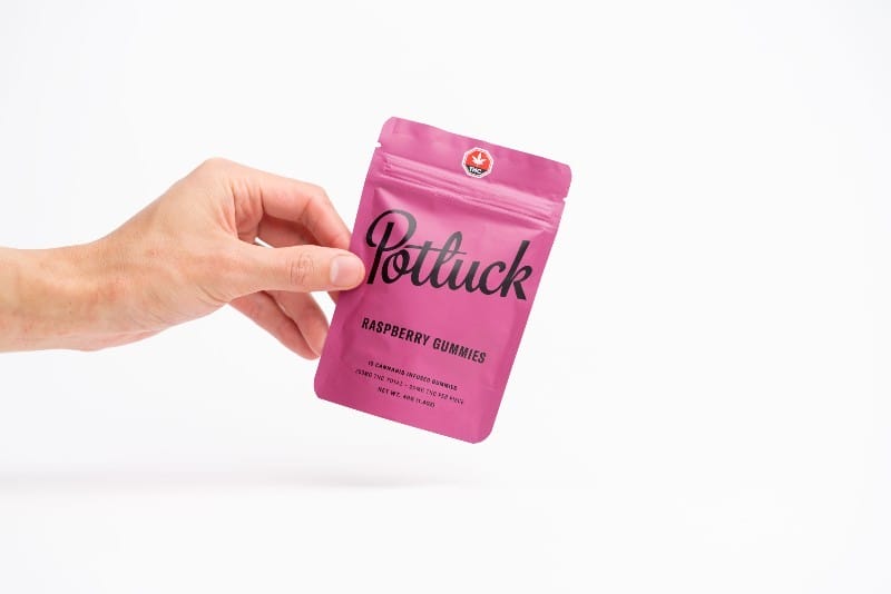 Potluck Extracts – Raspberry Gummies