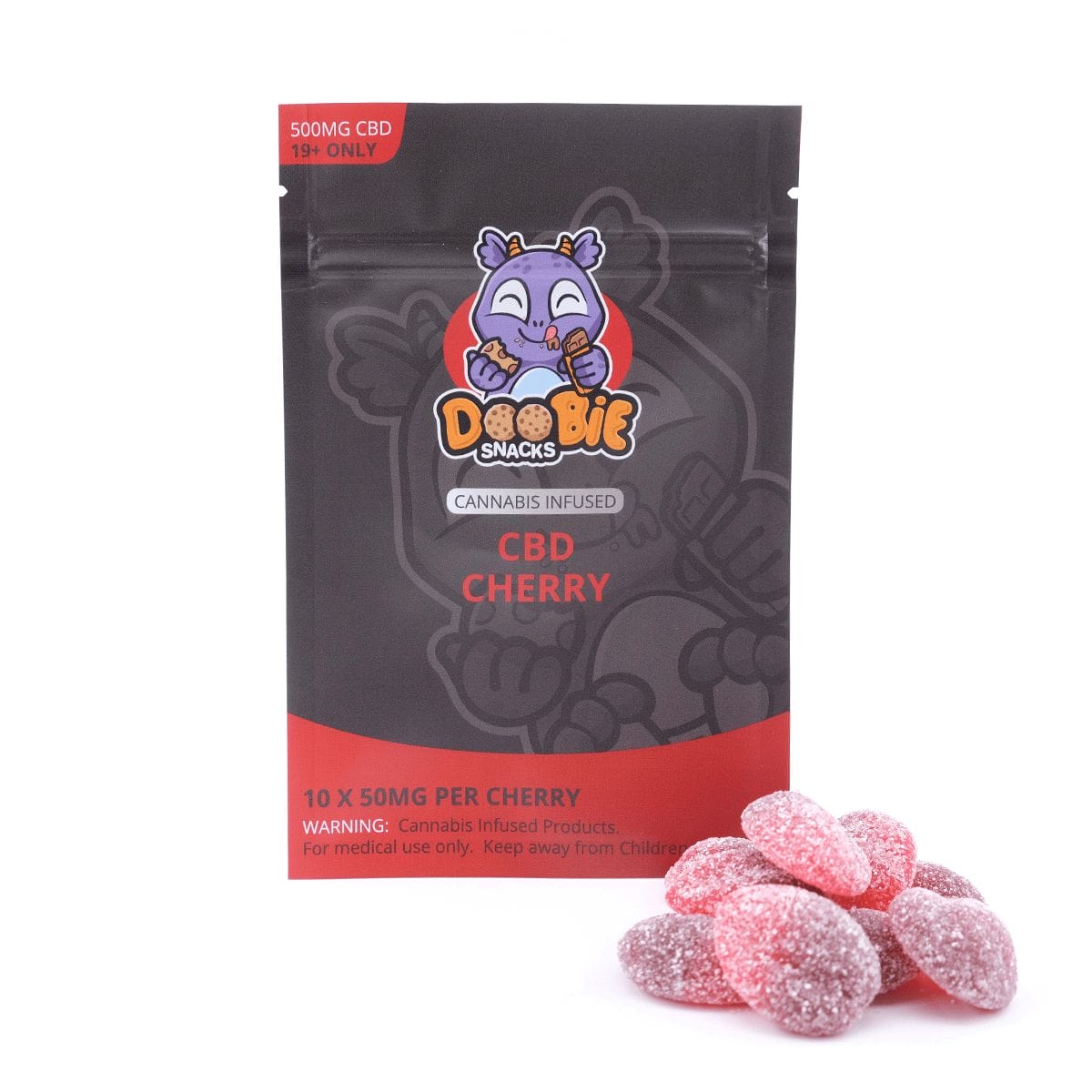 Doobie Snacks – CBD Cherry Gummies