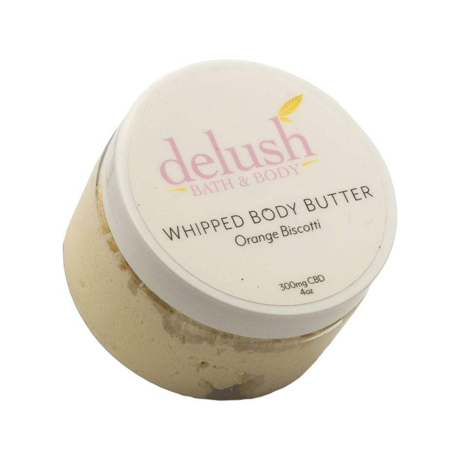Delush - Bath & Body - Whipped Body Butter - Orange Biscotti