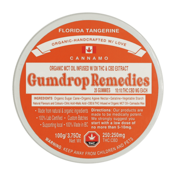 Gummy Gumdrop Remedies Orange