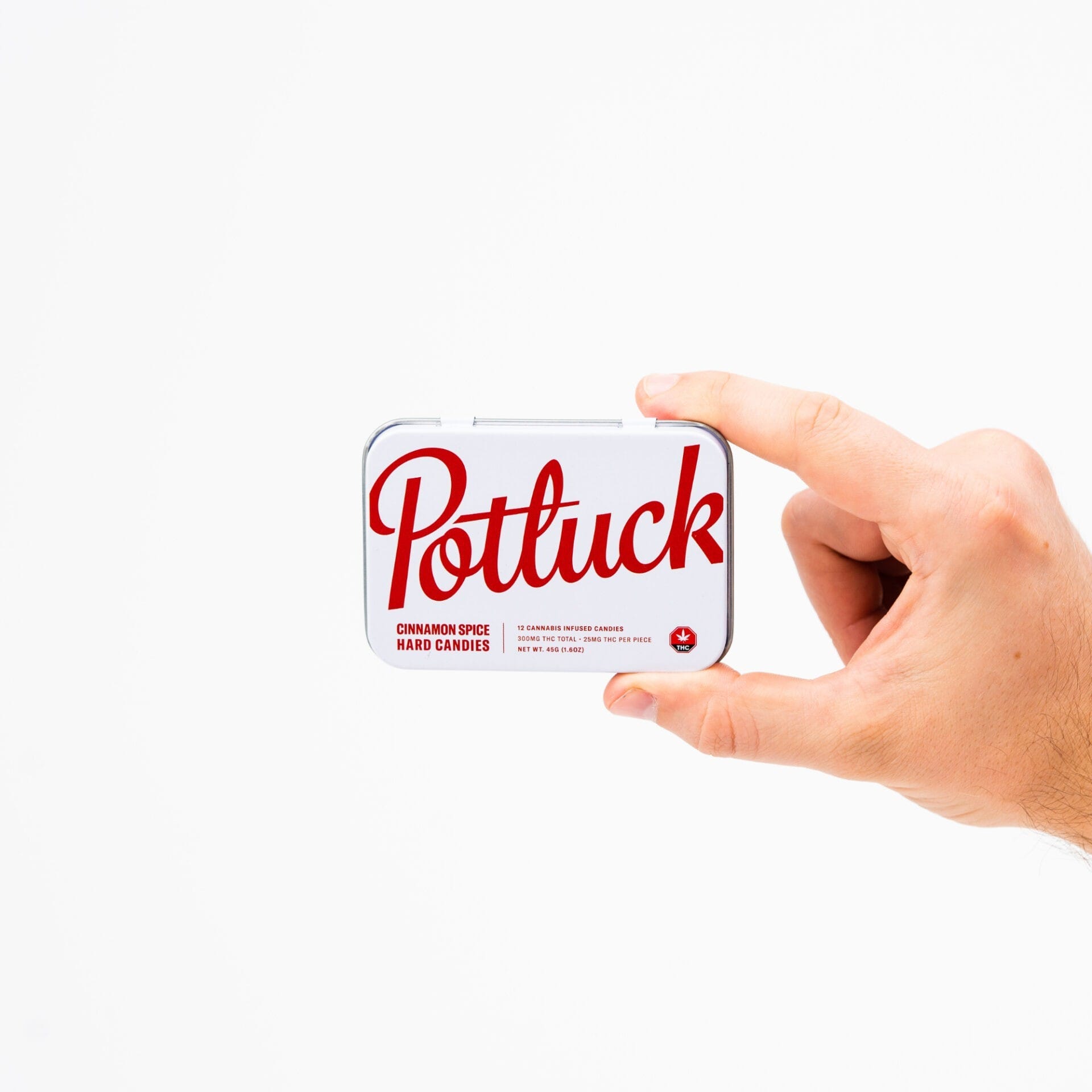 Potluck – Hard Candy – Cinnamon Spice – 300mg THC
