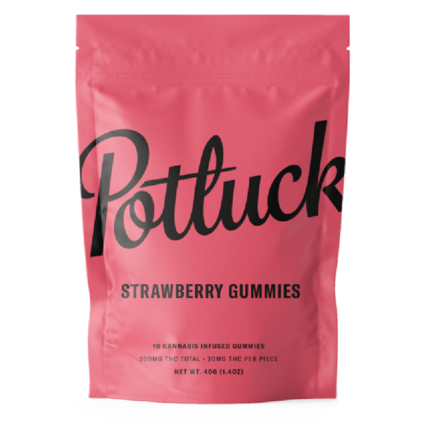 Potluck Extracts – Strawberry Gummies