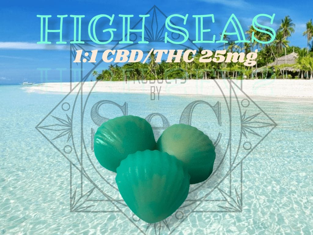 HIGHSEAS - 1:1 CBCD / THC 25MG