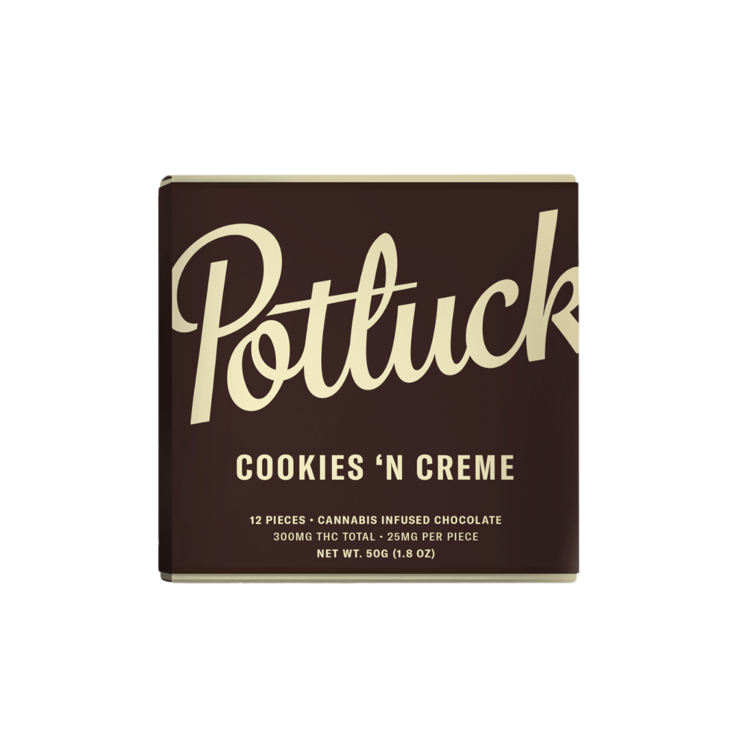 Potluck - Cannabis Infused Gummies - Cookies and Creme