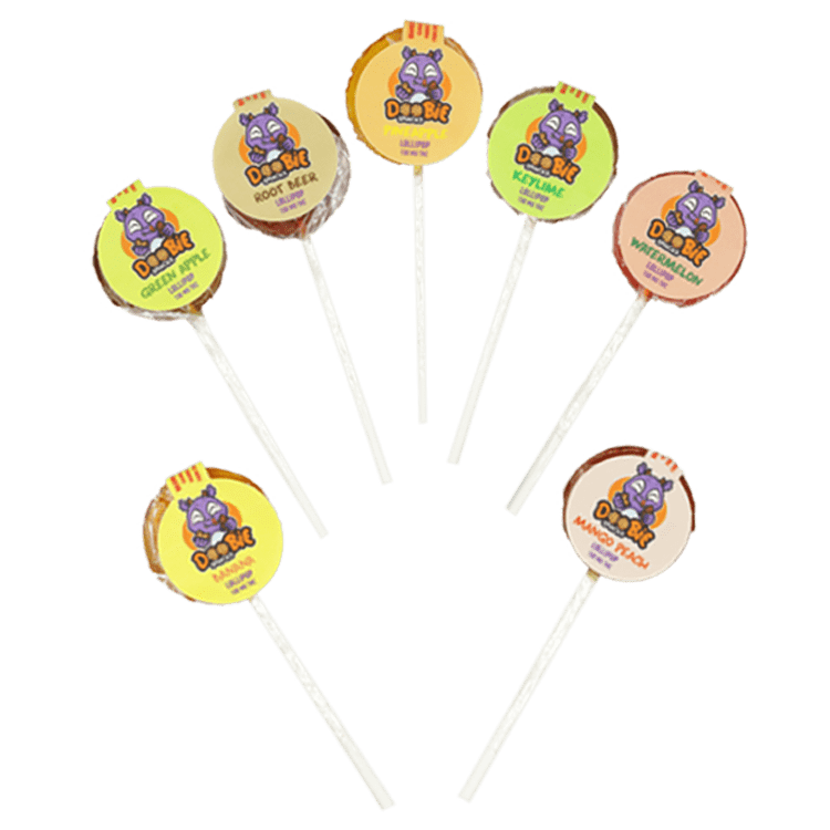 Doobie Snacks - THC Lollipops - 150mg THC