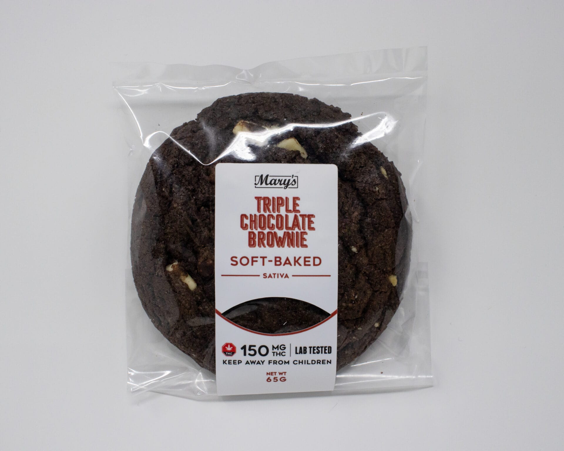 Mary's Triple Chocolate Brownie - Soft-Baked - Sativa
