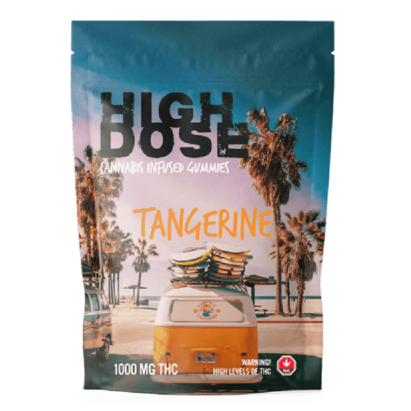 High Dose – Cannabis Infused Gummies – Tangerine