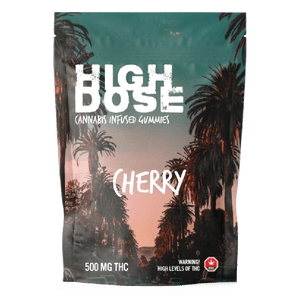 High Dose – Cannabis Infused Gummies – Cherry