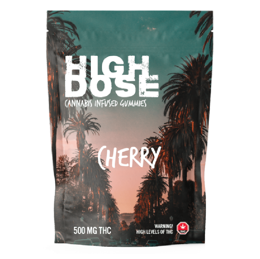 High Dose – Cannabis Infused Gummies – Cherry