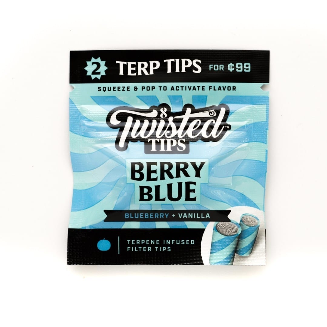 Twisted Tips - Berry Blue