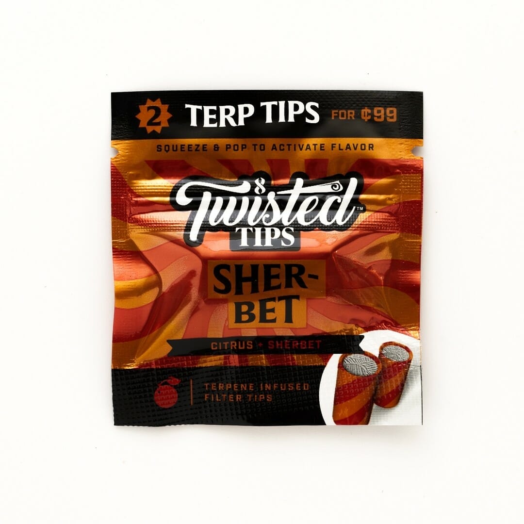 Twisted Tips Terpene Infused Filters – Variety Flavours