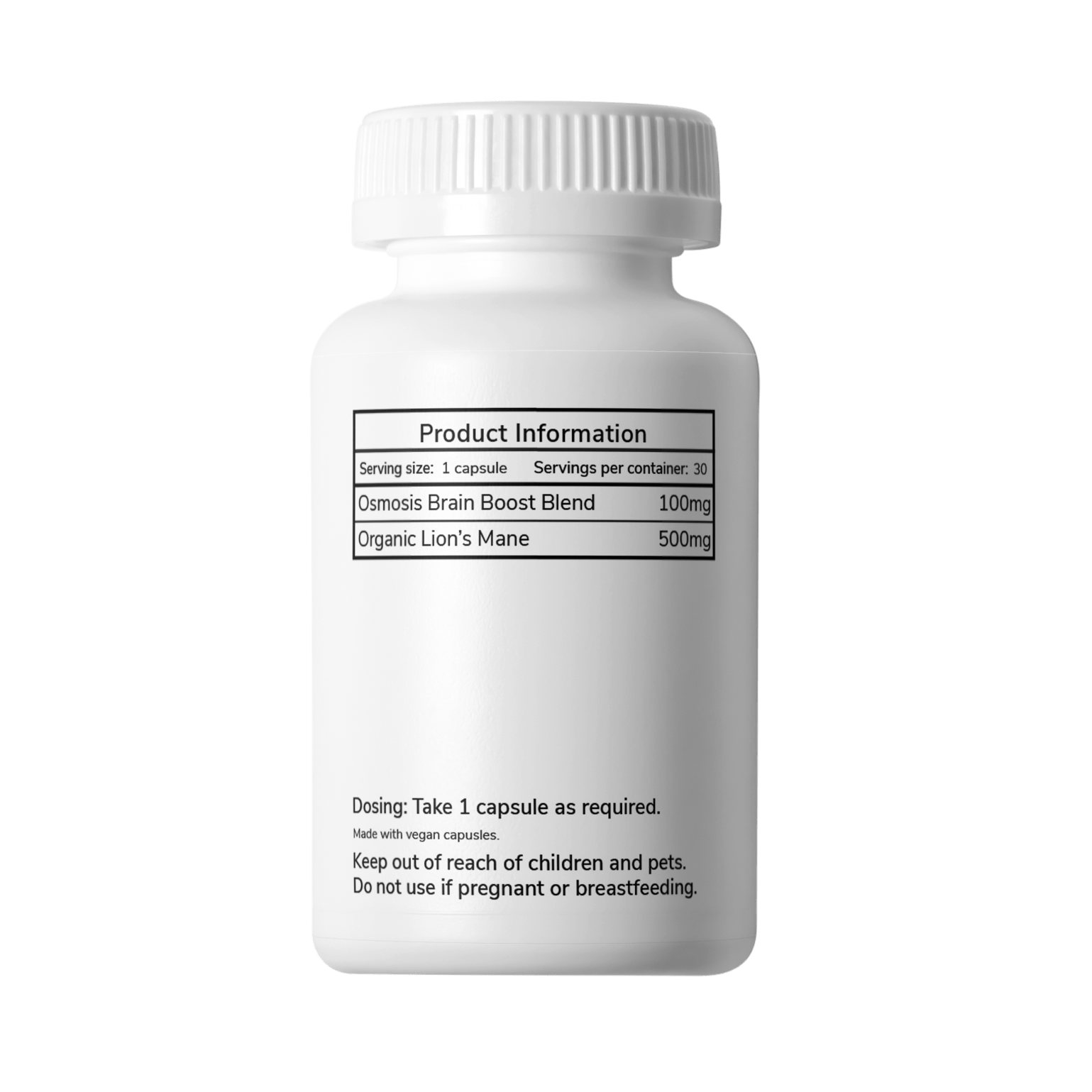 Osmosis - Microdose Capsules - Brain Boost - 30 Capsules