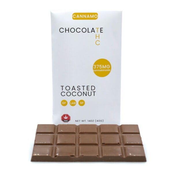 Cannamo - THC Chocolate - Toated Coconut