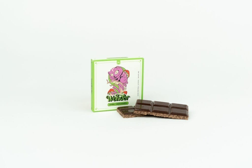 Wonder – Psilocybin Chocolate Bar – Dark Chocolate