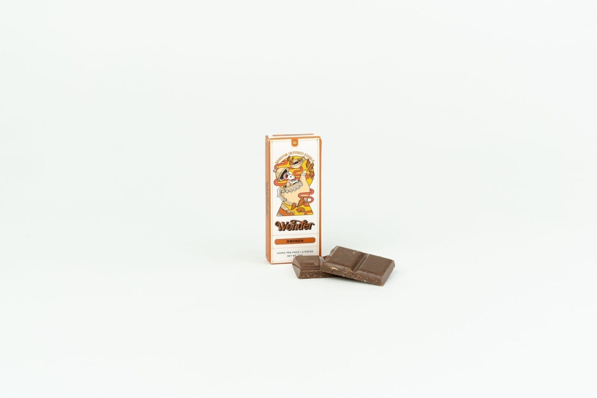 Wonder – Psilocybin Chocolate Bar – S’mores