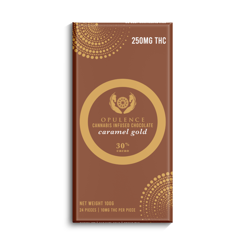 Opulence – THC Chocolate Bar – Milk Chocolate
