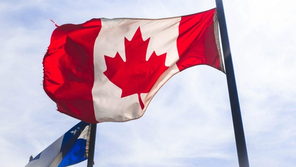 Winnipeg, Canada Flag