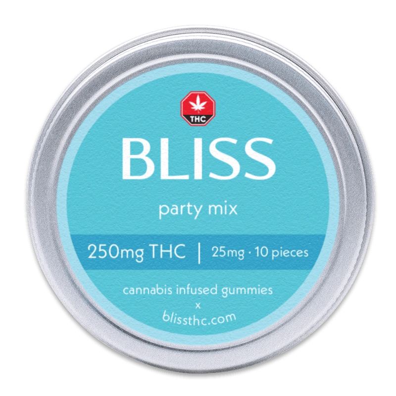 Bliss - Party Mix 250mg THC
