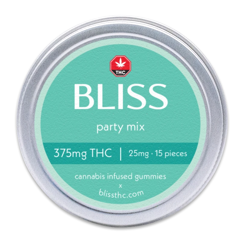 Bliss - Party Mix 375mg THC