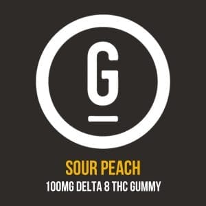 GrassLife - Source Peach Gummy - 100mg